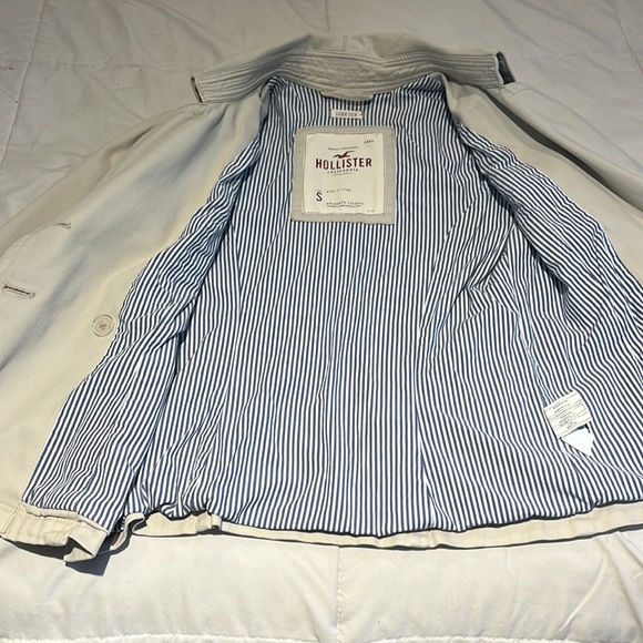 Hollister double breasted spring jacket - Picture 3 of 4